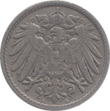 1911 GERMANY 5 PFENNIG - WORLD COINS - Cambridgeshire Coins