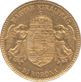 1911 GOLD 10 KORONA AUSTRIA - HUNGARY PROOF LIKE - Gold World Coins - Cambridgeshire Coins