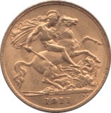 1911 GOLD HALF SOVEREIGN ( EF ) - Half Sovereign - Cambridgeshire Coins