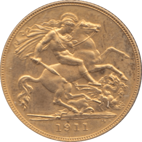 1911 GOLD HALF SOVEREIGN ( PROOF ) - Half Sovereign - Cambridgeshire Coins