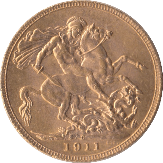 1911 GOLD SOVEREIGN ( AUNC ) OTTOWA MINT - Sovereign - Cambridgeshire Coins