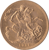 1911 GOLD SOVEREIGN ( AUNC ) OTTOWA MINT - Sovereign - Cambridgeshire Coins