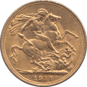 1911 GOLD SOVEREIGN ( EF ) - Sovereign - Cambridgeshire Coins