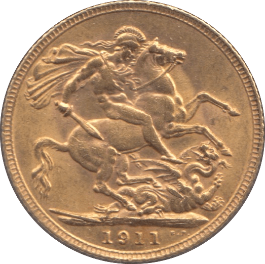 1911 GOLD SOVEREIGN ( EF ) - Sovereign - Cambridgeshire Coins