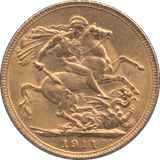 1911 GOLD SOVEREIGN ( EF ) - Sovereign - Cambridgeshire Coins
