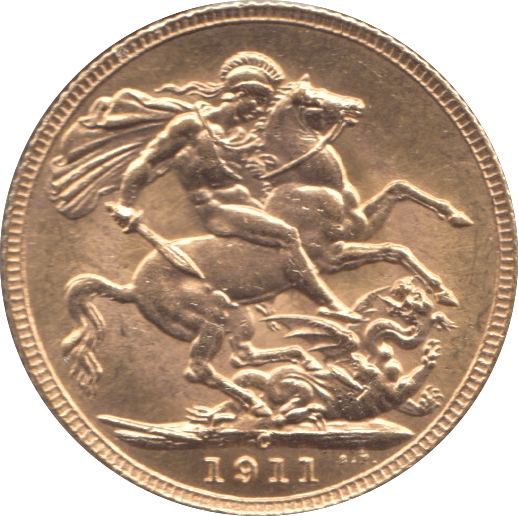 1911 GOLD SOVEREIGN ( UNC ) OTTOWA MINT - Sovereign - Cambridgeshire Coins