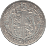 1911 HALFCROWN ( FINE ) 10 - Halfcrown - Cambridgeshire Coins