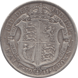 1911 HALFCROWN ( FINE ) 3 - Halfcrown - Cambridgeshire Coins