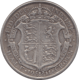 1911 HALFCROWN ( GF ) 3 - Halfcrown - Cambridgeshire Coins
