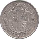 1911 HALFCROWN ( VF ) 4 - Halfcrown - Cambridgeshire Coins