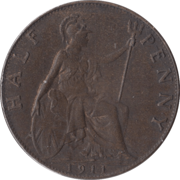 1911 HALFPENNY ( AUNC ) A - Halfpenny - Cambridgeshire Coins