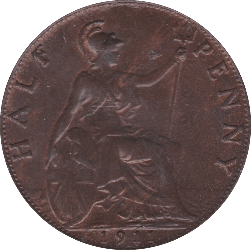 1911 HALFPENNY ( AUNC ) - Halfpenny - Cambridgeshire Coins