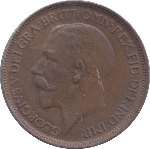 1911 HALFPENNY ( UNC ) - Halfpenny - Cambridgeshire Coins