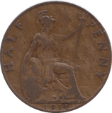 1911 HALFPENNY ( VF ) - HALFPENNY - Cambridgeshire Coins
