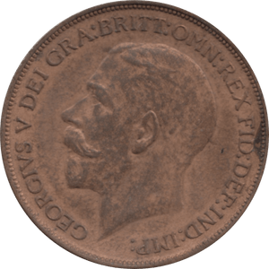 1911 PENNY 1 ( AUNC ) 62 - Penny - Cambridgeshire Coins