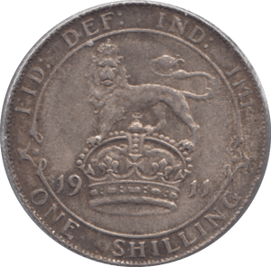 1911 SHILLING ( AEF ) - Shilling - Cambridgeshire Coins