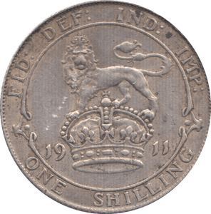 1911 SHILLING ( AUNC ) - Shilling - Cambridgeshire Coins