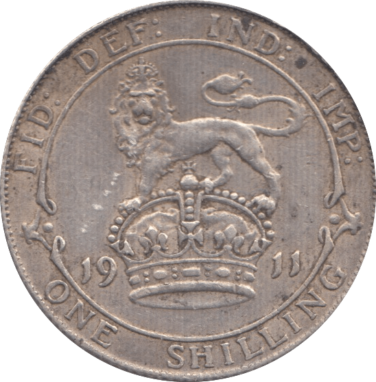 1911 SHILLING ( AUNC ) - Shilling - Cambridgeshire Coins