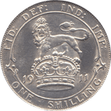 1911 SHILLING ( AUNC ) - Shilling - Cambridgeshire Coins