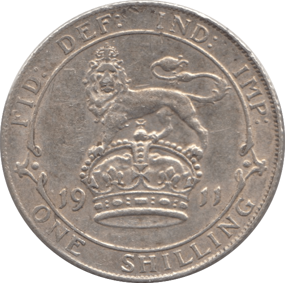 1911 SHILLING ( AUNC ) - Shilling - Cambridgeshire Coins