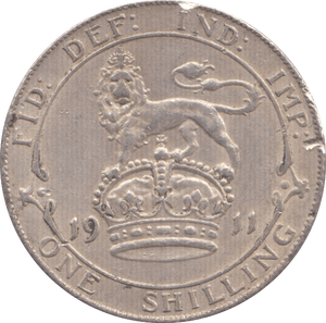 1911 SHILLING ( EF ) - Shilling - Cambridgeshire Coins