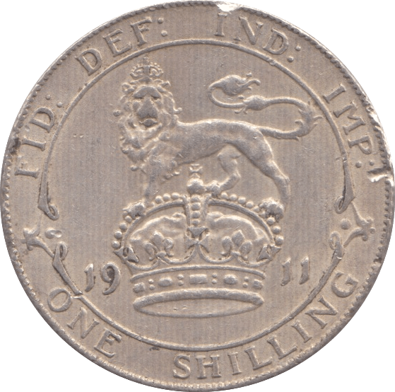 1911 SHILLING ( EF ) - Shilling - Cambridgeshire Coins