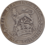 1911 SHILLING ( FINE ) 6 - Shilling - Cambridgeshire Coins