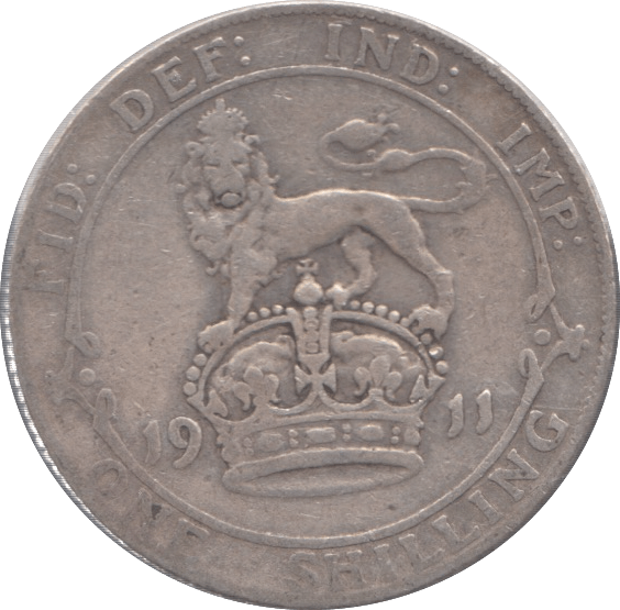 1911 SHILLING ( FINE ) - Shilling - Cambridgeshire Coins