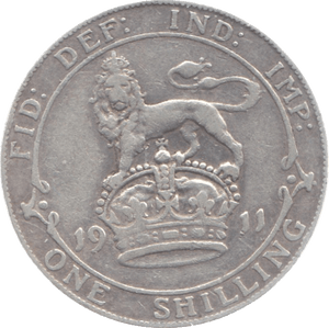 1911 SHILLING ( GF ) 9 - Shilling - Cambridgeshire Coins