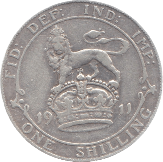 1911 SHILLING ( GF ) 9 - Shilling - Cambridgeshire Coins