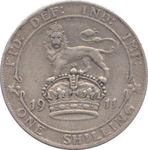 1911 SHILLING ( GF ) - Shilling - Cambridgeshire Coins