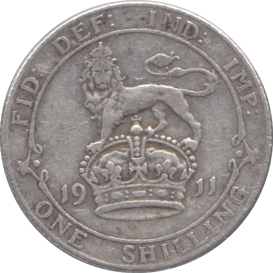 1911 SHILLING ( GF ) - Shilling - Cambridgeshire Coins
