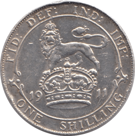 1911 SHILLING ( GVF ) - Shilling - Cambridgeshire Coins