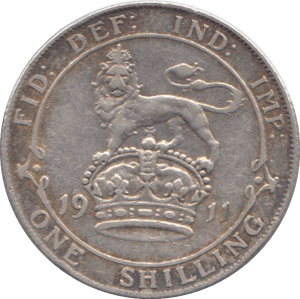 1911 SHILLING ( GVF ) - Shilling - Cambridgeshire Coins