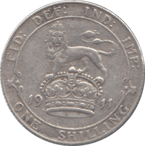 1911 SHILLING ( GVF ) - Shilling - Cambridgeshire Coins