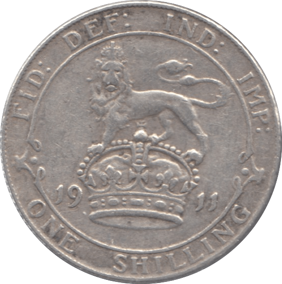 1911 SHILLING ( GVF ) - Shilling - Cambridgeshire Coins