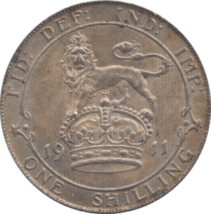 1911 SHILLING ( UNC ) - Shilling - Cambridgeshire Coins
