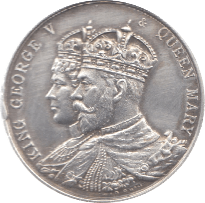 1911 SILVER GEORGE V CORONATION MEDALLION - MEDALLIONS - Cambridgeshire Coins
