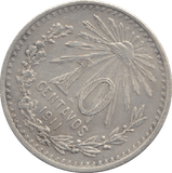 1911 SILVER MEXICO 10 CENTAVOS - SILVER WORLD COINS - Cambridgeshire Coins