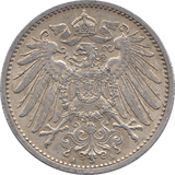 1911 SILVER ONE MARK MINT MARK A LOVELY CONDITION GERMANY REF H74 - WORLD SILVER COINS - Cambridgeshire Coins