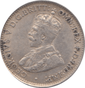 1911 SILVER THREEPENCE AUSTRALIA - SILVER WORLD COINS - Cambridgeshire Coins