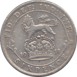 1911 SIXPENCE ( FINE ) - Sixpence - Cambridgeshire Coins