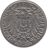 1912 25 PFENNIG GERMANY - WORLD COINS - Cambridgeshire Coins