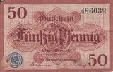 1912 50 OSHABRUCK GERMAN BANKNOTE REF 189 - World Banknotes - Cambridgeshire Coins