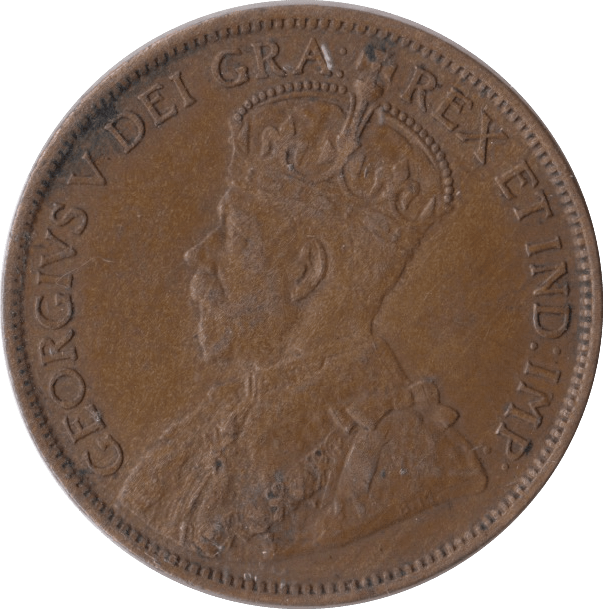 1912 CANADA ONE CENT - SILVER WORLD COINS - Cambridgeshire Coins