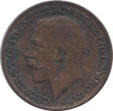 1912 FARTHING ( EF ) - Farthing - Cambridgeshire Coins