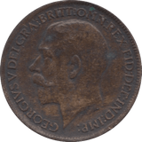 1912 FARTHING ( GVF ) 2 - Farthing - Cambridgeshire Coins