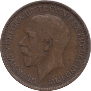 1912 FARTHING ( VF ) - Farthing - Cambridgeshire Coins