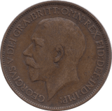 1912 FARTHING ( VF ) - Farthing - Cambridgeshire Coins