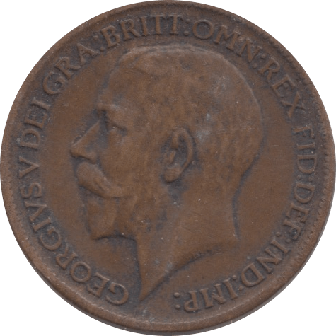 1912 FARTHING ( VF ) - Farthing - Cambridgeshire Coins